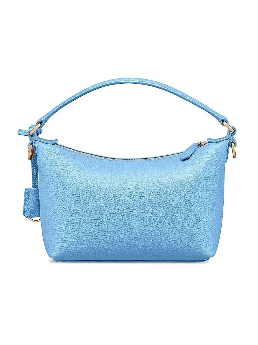 MAISON de SABRÉ Women's Small Leather Soft Hobo Bag | Thumbnail 7 MAISON de SABRÉ Women's Small Leather Soft Hobo Bag | Thumbnail 7
