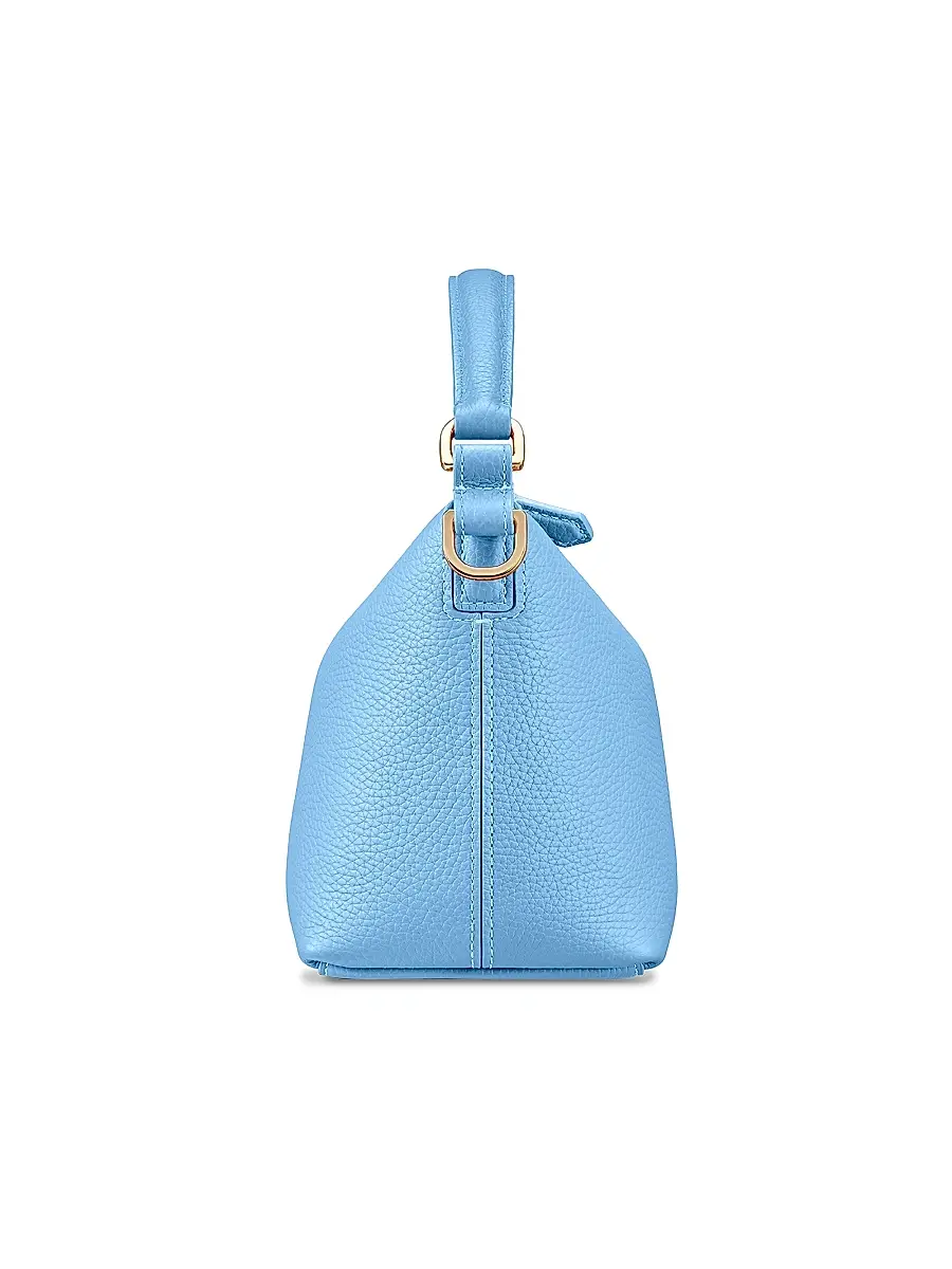 MAISON de SABRÉ Women's Small Leather Soft Hobo Bag | Thumbnail 9 MAISON de SABRÉ Women's Small Leather Soft Hobo Bag | Thumbnail 9