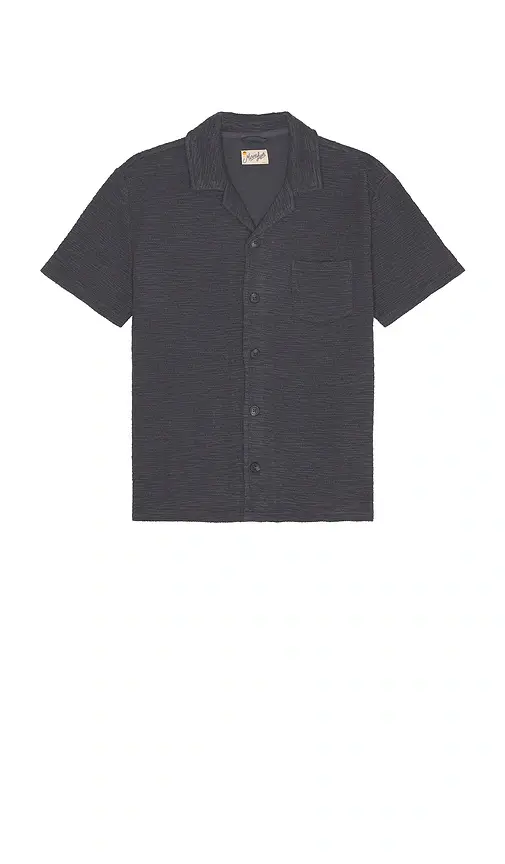 Marine Layer Hugo Jacquard Resort Shirt | Thumbnail 4