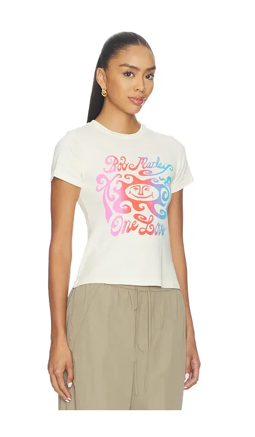 DAYDREAMER Bob Marley One Love Gradient Vintage Tee | Thumbnail 2 DAYDREAMER Bob Marley One Love Gradient Vintage Tee | Thumbnail 2