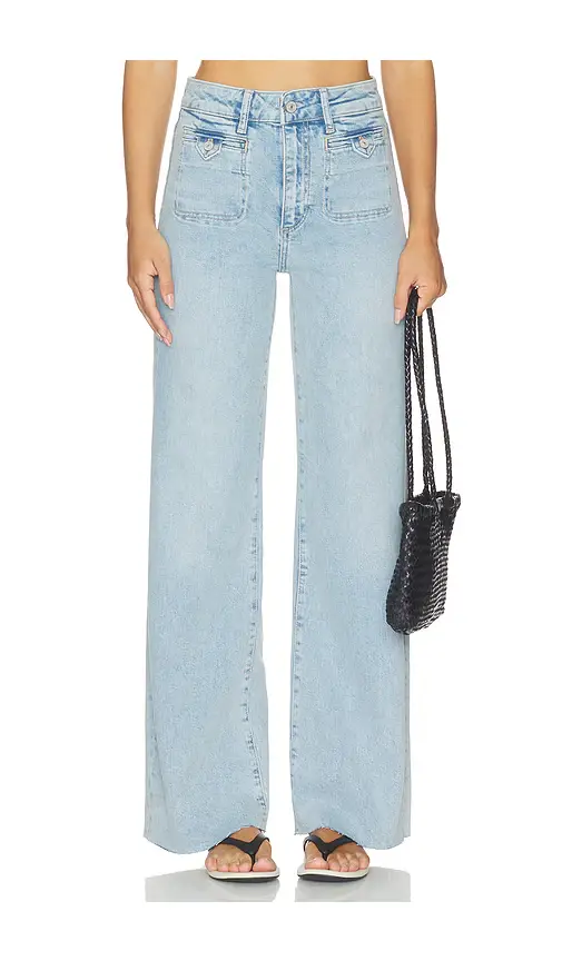 PAIGE Anessa Welt Stitch Jeans | Image 1 PAIGE Anessa Welt Stitch Jeans | Image 1