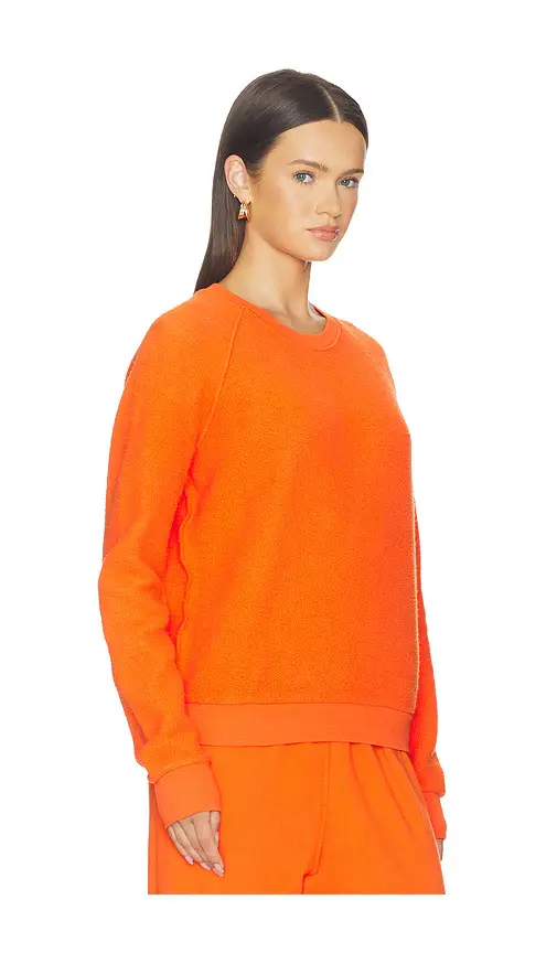 perfectwhitetee Ziggy Fleece Inside Out Shrunken Sweater | Thumbnail 2 perfectwhitetee Ziggy Fleece Inside Out Shrunken Sweater | Thumbnail 2