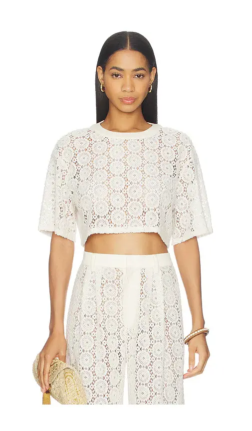 Nonchalant Label Cami Crop | Image 1 Nonchalant Label Cami Crop | Image 1
