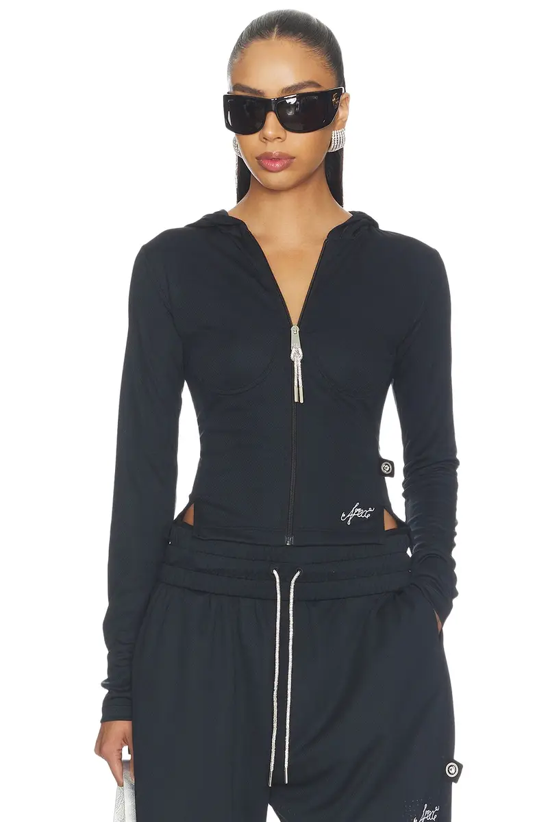 AREA Sporty Hoodie Top