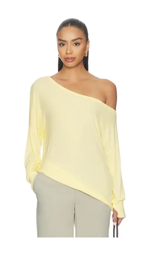 Michael Lauren x REVOLVE Kristopher Open Shoulder Top | Image 1 Michael Lauren x REVOLVE Kristopher Open Shoulder Top | Image 1