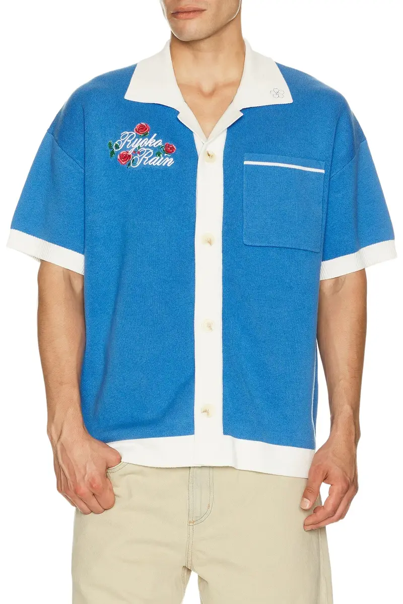 Dear Ryoko Knitted Button Up Shirt Dear Ryoko Knitted Button Up Shirt