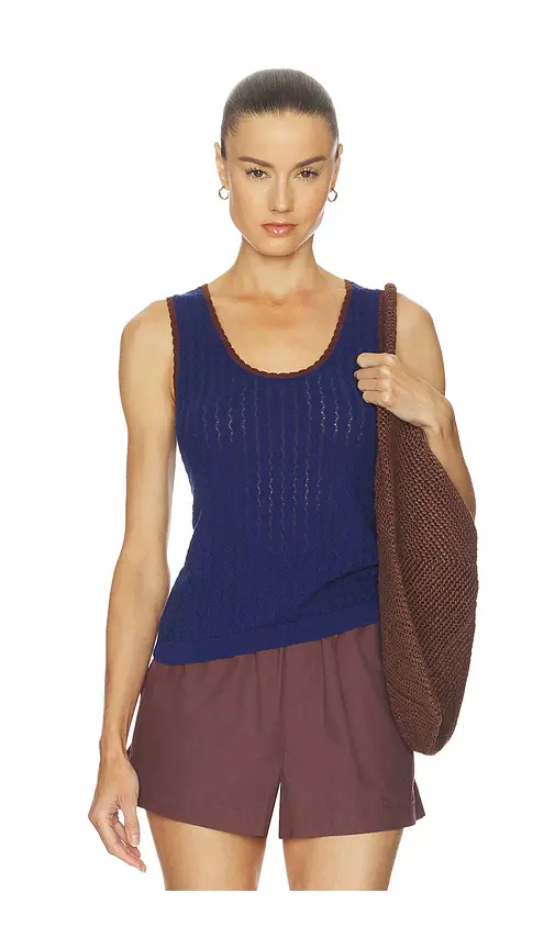 Varley Jocey Knit Top | Image 1 Varley Jocey Knit Top | Image 1