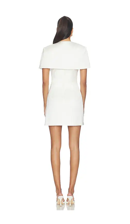 Amanda Uprichard Elyna Capelet Dress | Thumbnail 4 Amanda Uprichard Elyna Capelet Dress | Thumbnail 4