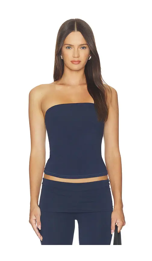 SKIMS Cotton Jersey Tube Top | Image 1 SKIMS Cotton Jersey Tube Top | Image 1