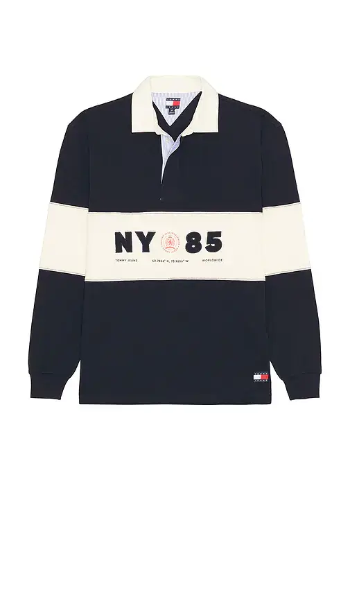Tommy Jeans Relaxed Panel Rugby | Thumbnail 4 Tommy Jeans Relaxed Panel Rugby | Thumbnail 4