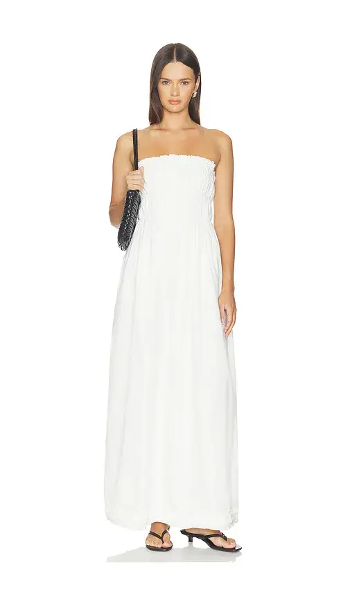 SNDYS Ines Strapless Maxi Dress | Image 1 SNDYS Ines Strapless Maxi Dress | Image 1