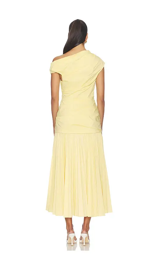 Simkhai Ammalie Midi Dress | Thumbnail 3 Simkhai Ammalie Midi Dress | Thumbnail 3