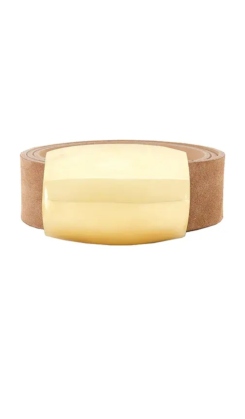 L'Agence Milou Domed Suede Belt | Thumbnail 3