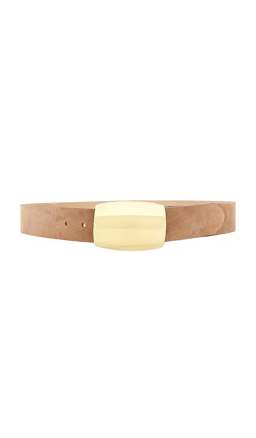 L'Agence Milou Domed Suede Belt | Image 1 L'Agence Milou Domed Suede Belt | Image 1