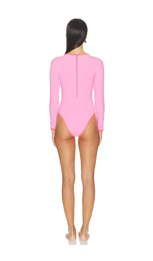 POST SWIM Bonnie Contrast One Piece | Thumbnail 3 POST SWIM Bonnie Contrast One Piece | Thumbnail 3