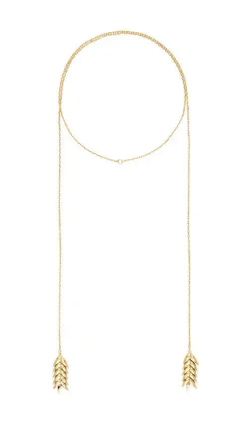 Bevza Spikelet Long Pendant