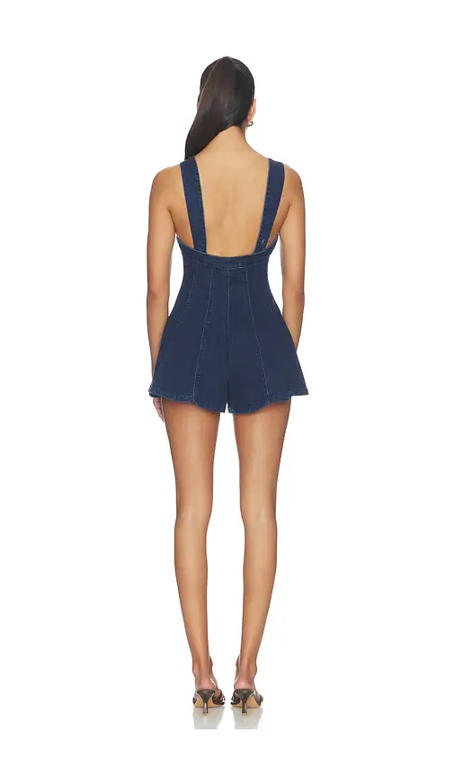 Free People X We The Free Delancey Flare Romper | Thumbnail 3