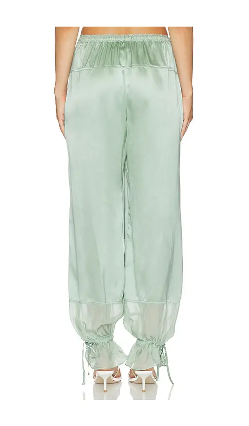 Ulla Johnson Camile Silk Cinched Pant | Thumbnail 4 Ulla Johnson Camile Silk Cinched Pant | Thumbnail 4