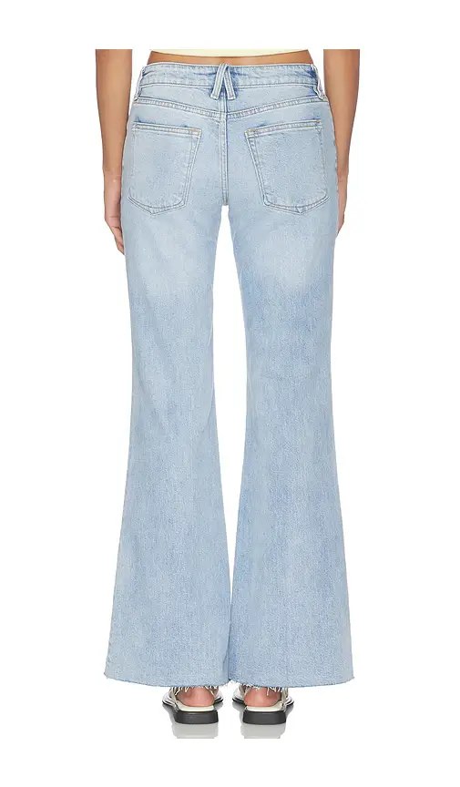 GOOD AMERICAN Vintage Low Rise Relaxed Flare Jeans | Thumbnail 7