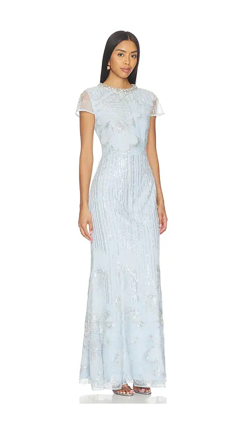 Elliatt Anabelle Cap Sleeve Gown | Thumbnail 2 Elliatt Anabelle Cap Sleeve Gown | Thumbnail 2