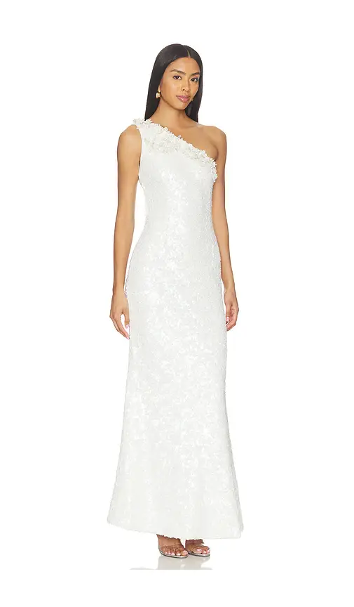 Elliatt Alessia One Shoulder Gown | Thumbnail 2 Elliatt Alessia One Shoulder Gown | Thumbnail 2
