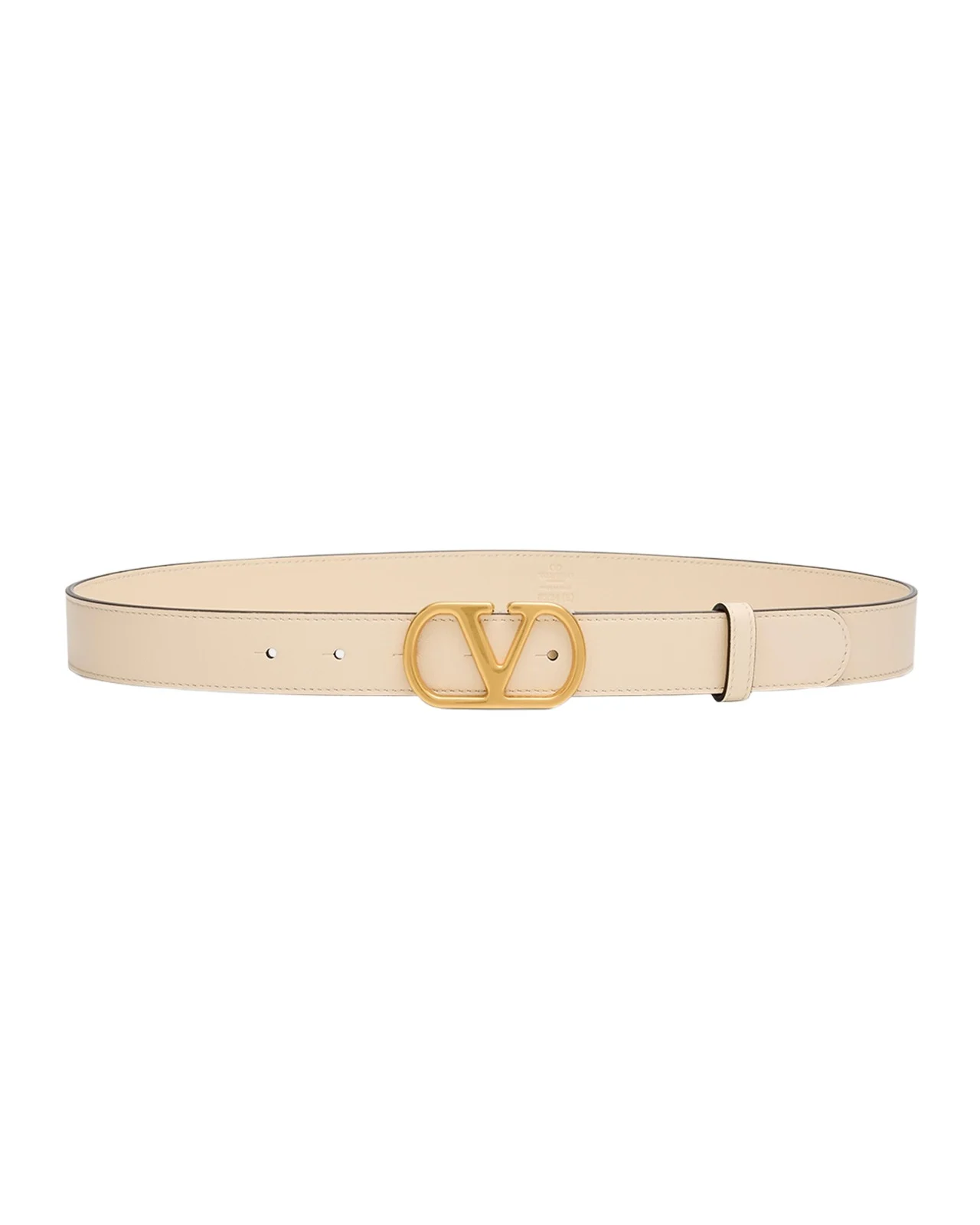 VLogo Signature Leather Belt, 30mm