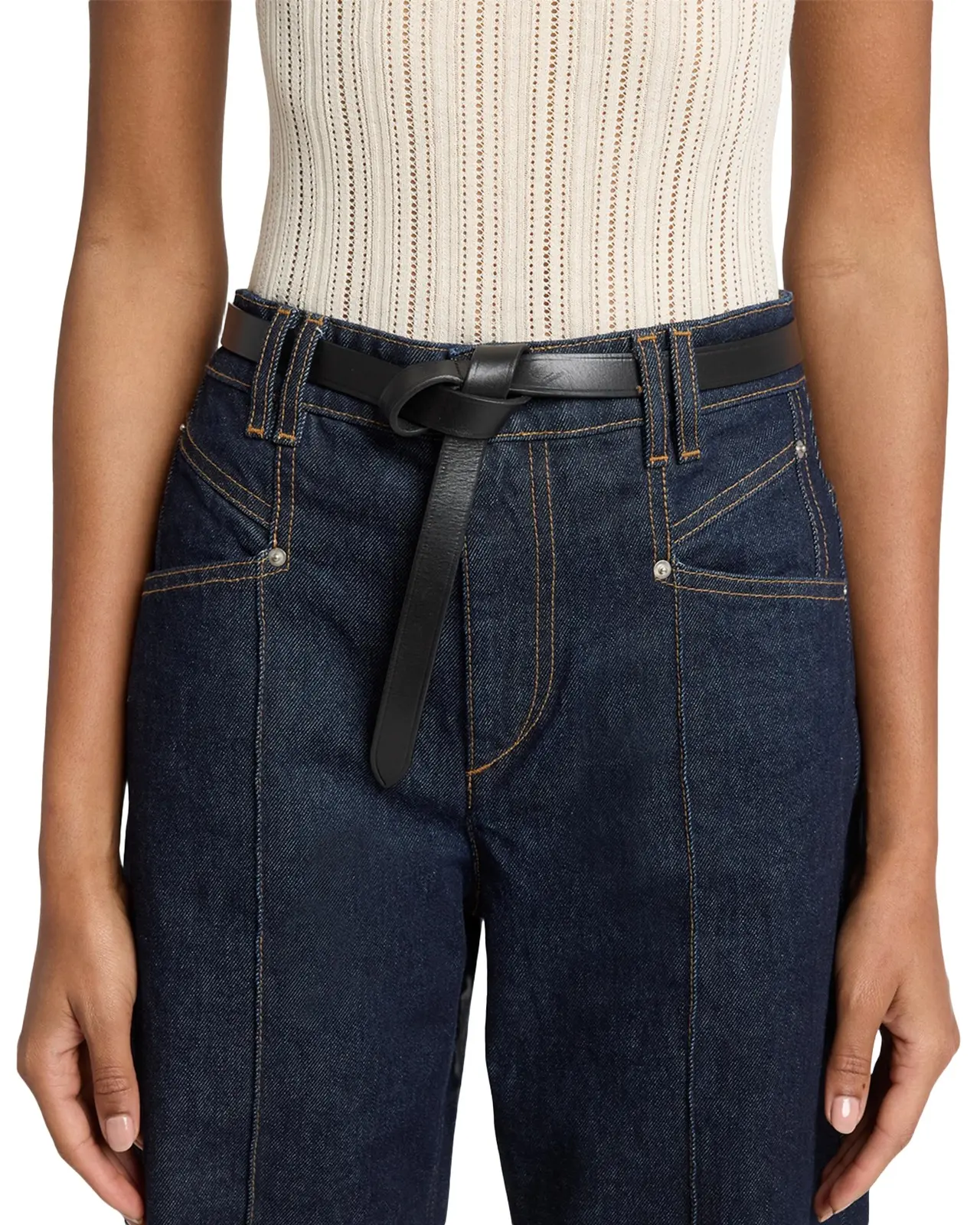 Kirka Leather Pull-Through Belt Kirka Leather Pull-Through Belt
