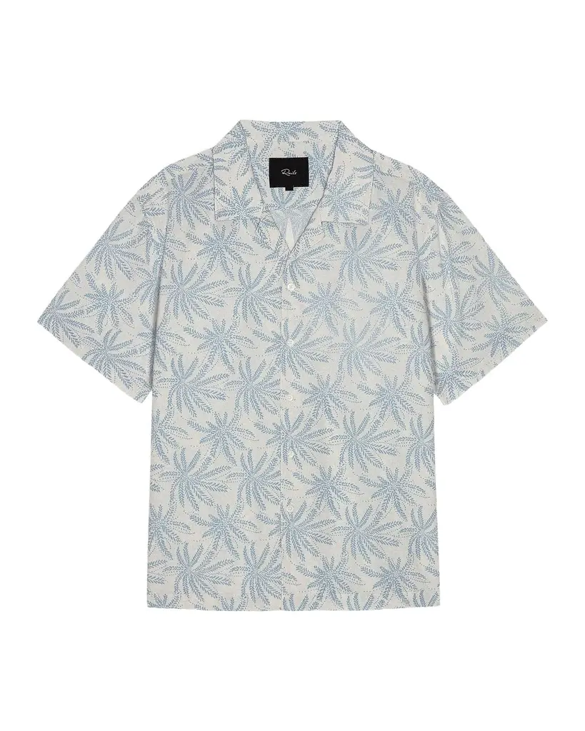 Men's Rhodes Palms Short-Sleeve Camp Shirt Men's Rhodes Palms Short-Sleeve Camp Shirt