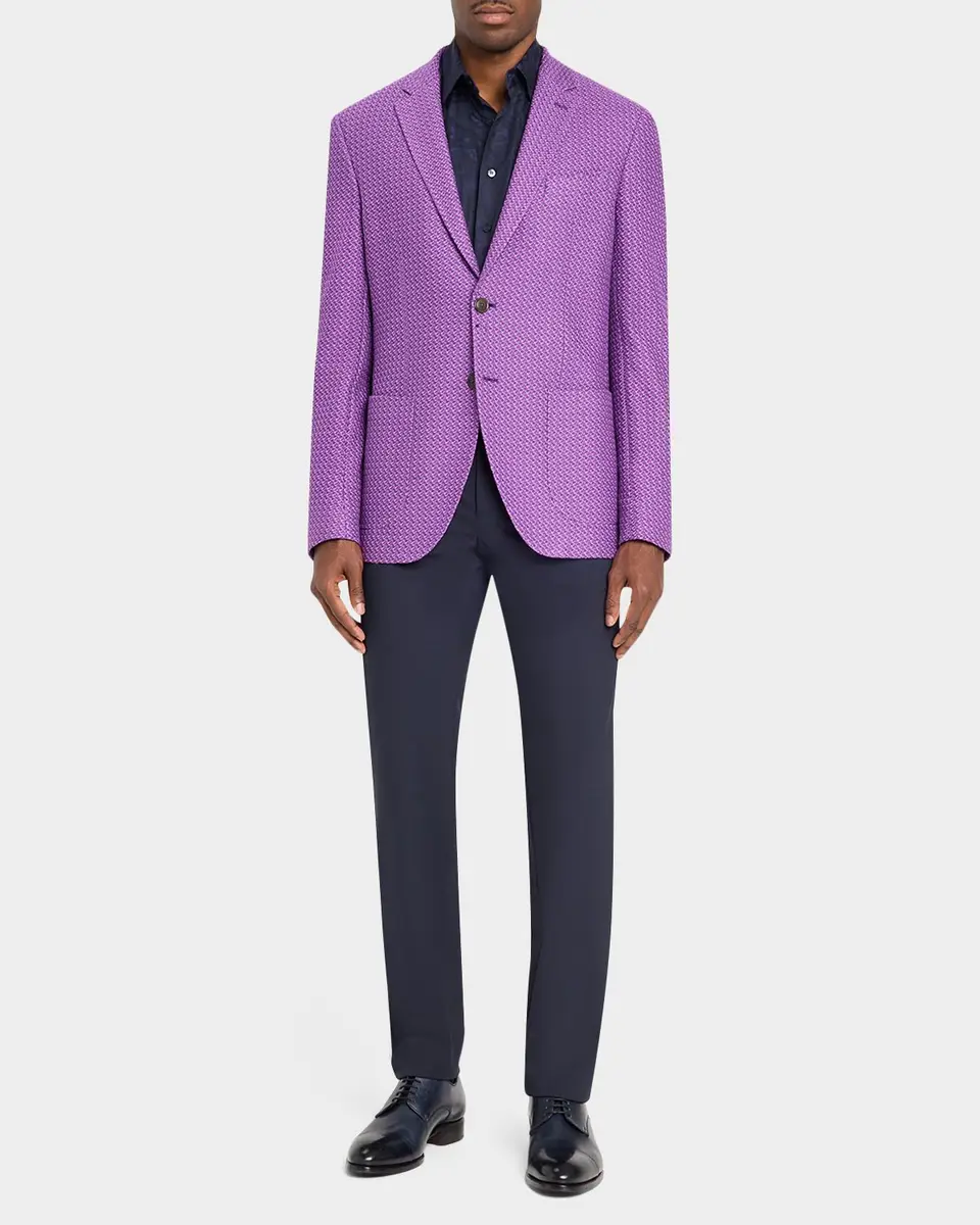 Etro Men's Camo Knit Jacket | Thumbnail 2 Etro Men's Camo Knit Jacket | Thumbnail 2