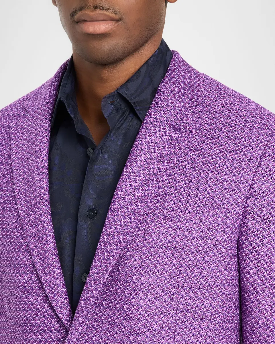 Etro Men's Camo Knit Jacket | Thumbnail 5 Etro Men's Camo Knit Jacket | Thumbnail 5