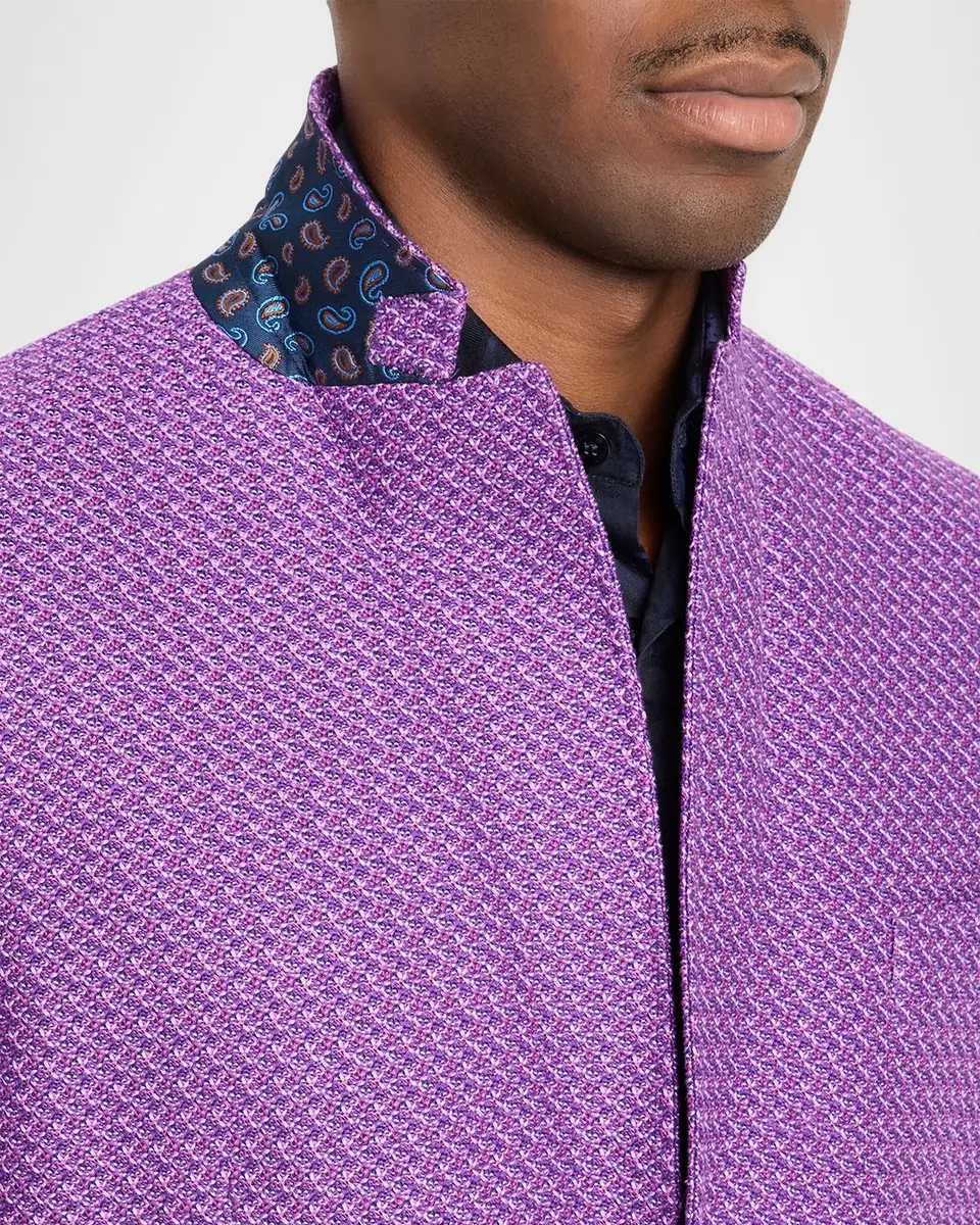 Etro Men's Camo Knit Jacket | Thumbnail 7 Etro Men's Camo Knit Jacket | Thumbnail 7