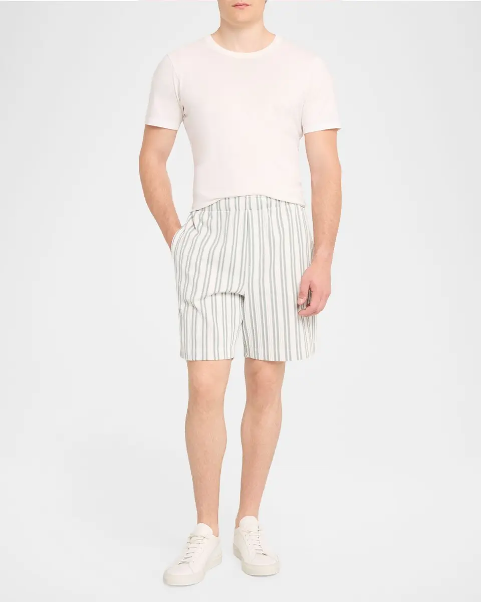 Vince Men's Jacquard Stripe Shorts | Thumbnail 2 Vince Men's Jacquard Stripe Shorts | Thumbnail 2
