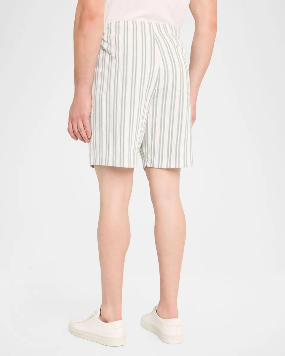 Vince Men's Jacquard Stripe Shorts | Thumbnail 3 Vince Men's Jacquard Stripe Shorts | Thumbnail 3