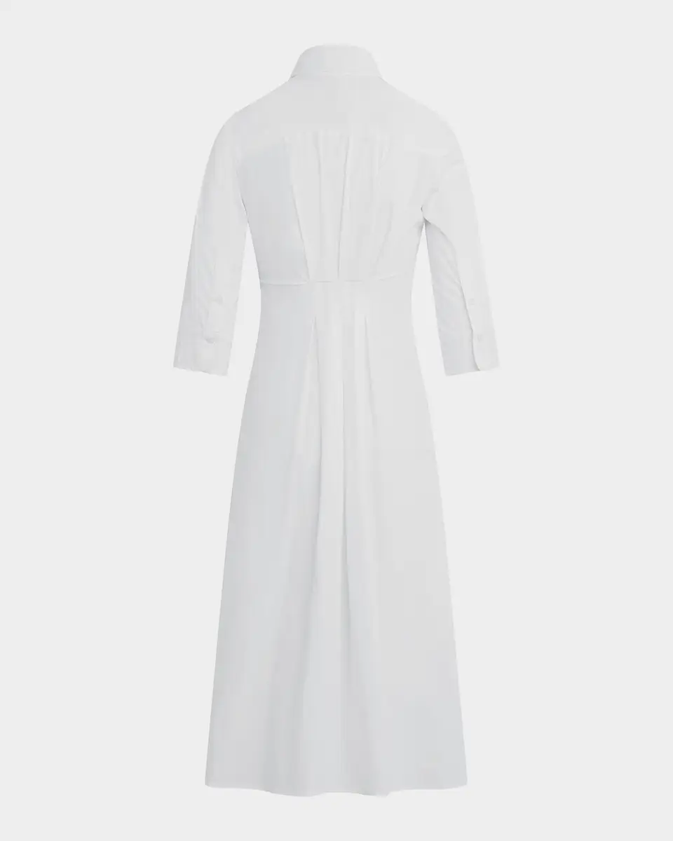 Favorite Daughter The Well Mannered Stretch Cotton Midi Dress | Thumbnail 5 Favorite Daughter The Well Mannered Stretch Cotton Midi Dress | Thumbnail 5