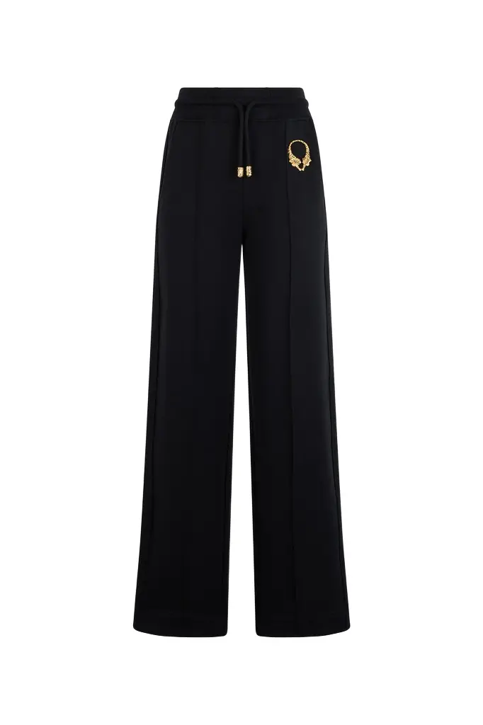 Roberto Cavalli Black Roar Trousers