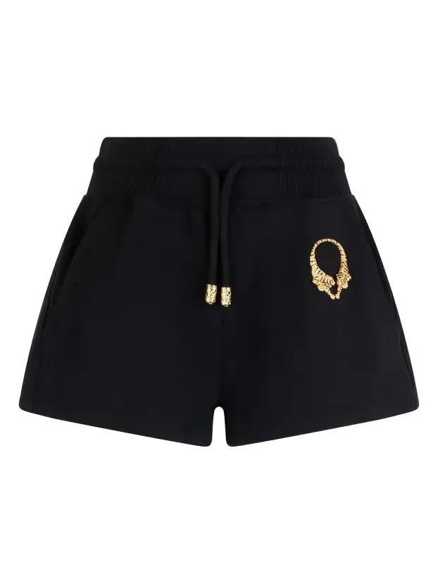 Roberto Cavalli Black Roar Shorts