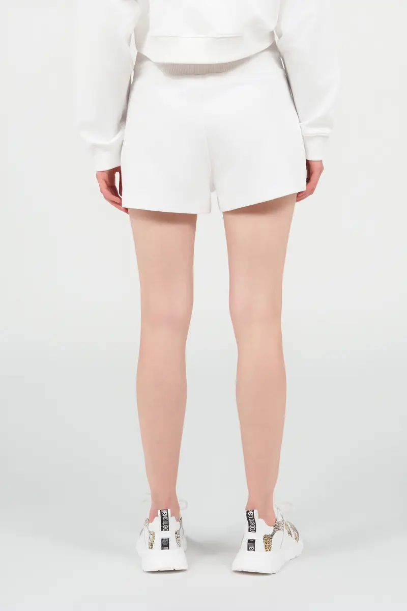 Roberto Cavalli White Roar Shorts | Thumbnail 3 Roberto Cavalli White Roar Shorts | Thumbnail 3