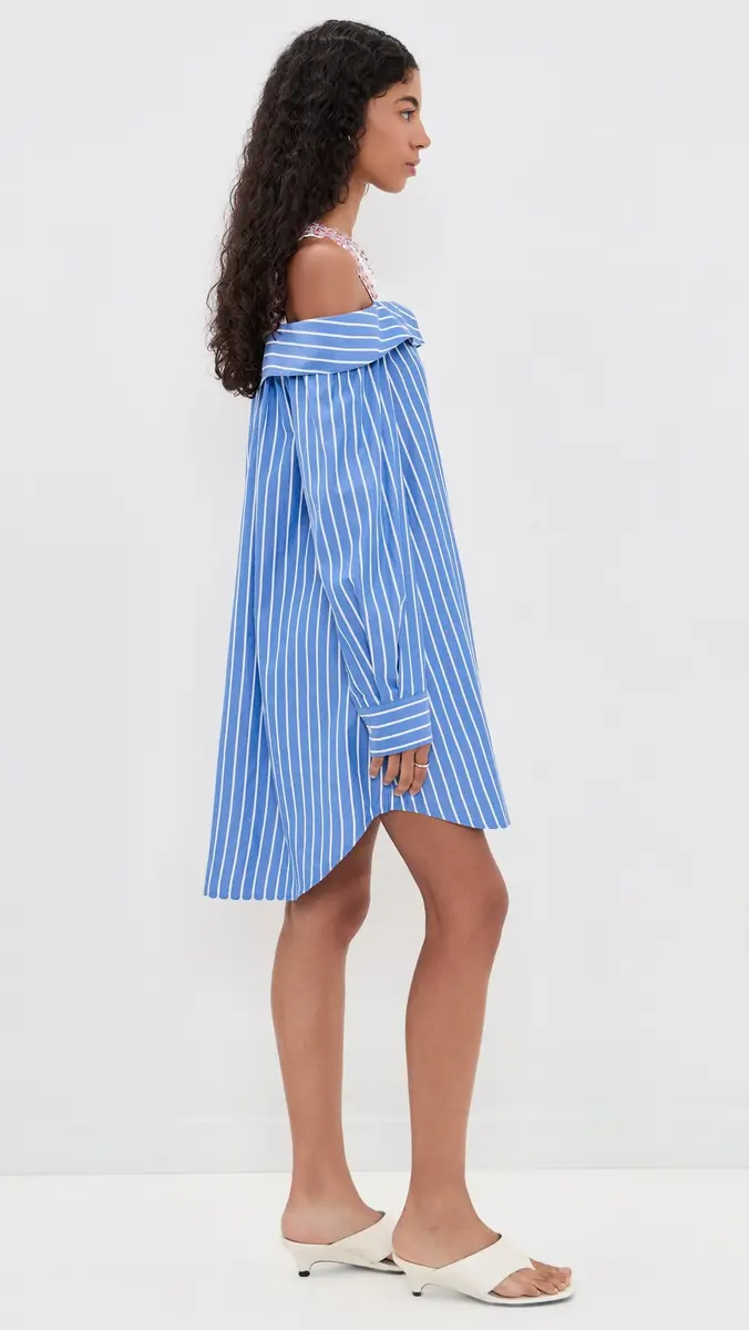 Essentiel Antwerp Jori Embellished Shirt Dress | Thumbnail 4