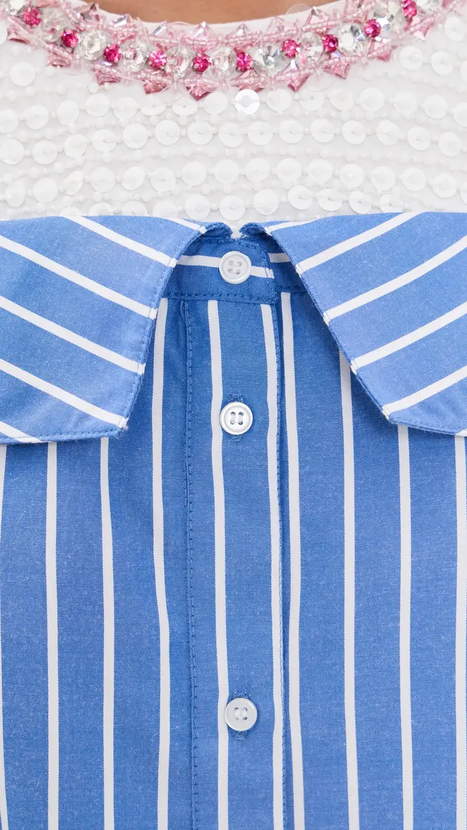 Essentiel Antwerp Jori Embellished Shirt Dress | Thumbnail 6