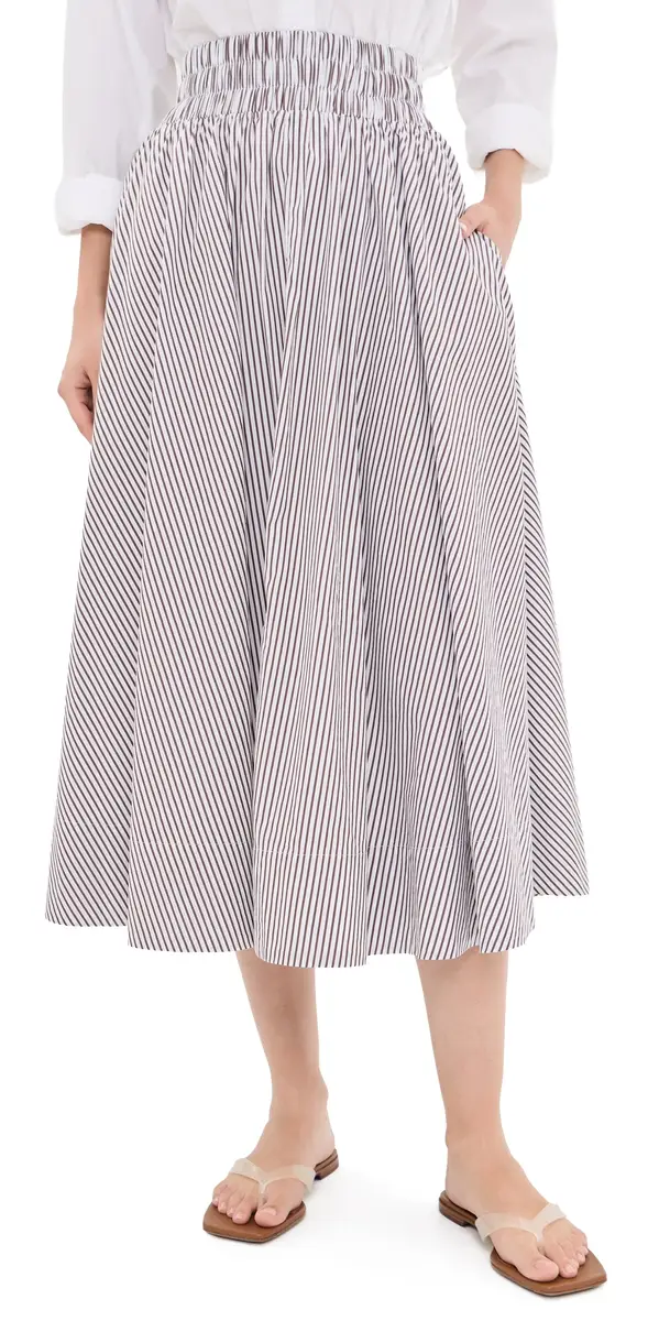 Suzie Kondi Kyria Circle Skirt Truffle tripe | Image 1 Suzie Kondi Kyria Circle Skirt Truffle tripe | Image 1