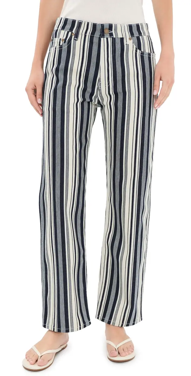 Stripe Straight Jeans Stripe Straight Jeans