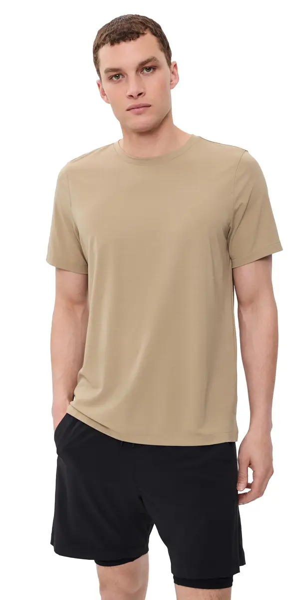 Rhone Elevated Modern Tee Teak Brown | Image 1 Rhone Elevated Modern Tee Teak Brown | Image 1