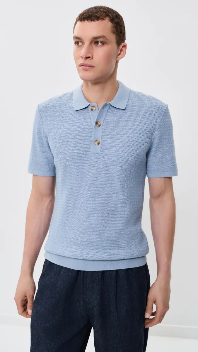 RAILS Nathan Knit Polo Top | Thumbnail 2 RAILS Nathan Knit Polo Top | Thumbnail 2