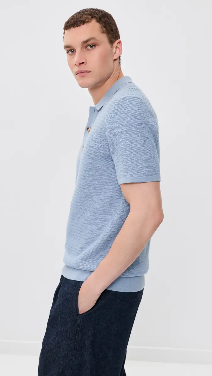 RAILS Nathan Knit Polo Top | Thumbnail 4 RAILS Nathan Knit Polo Top | Thumbnail 4