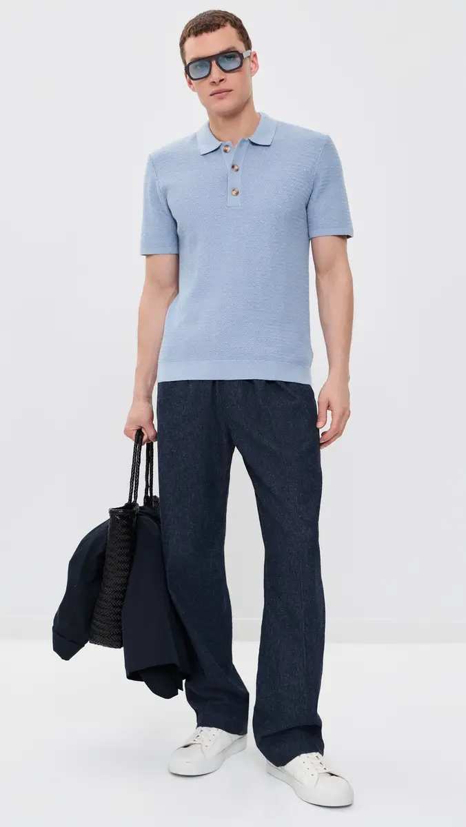 RAILS Nathan Knit Polo Top | Thumbnail 5 RAILS Nathan Knit Polo Top | Thumbnail 5