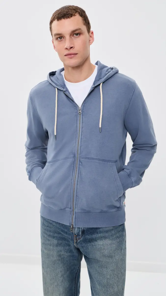 Faherty Oceanside Fleece Zip Hoodie | Thumbnail 2 Faherty Oceanside Fleece Zip Hoodie | Thumbnail 2
