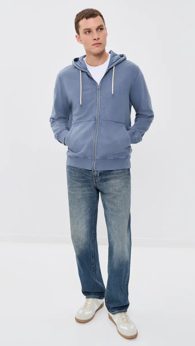 Faherty Oceanside Fleece Zip Hoodie | Thumbnail 5 Faherty Oceanside Fleece Zip Hoodie | Thumbnail 5