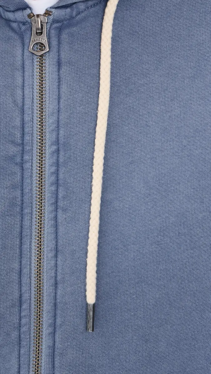 Faherty Oceanside Fleece Zip Hoodie | Thumbnail 6 Faherty Oceanside Fleece Zip Hoodie | Thumbnail 6