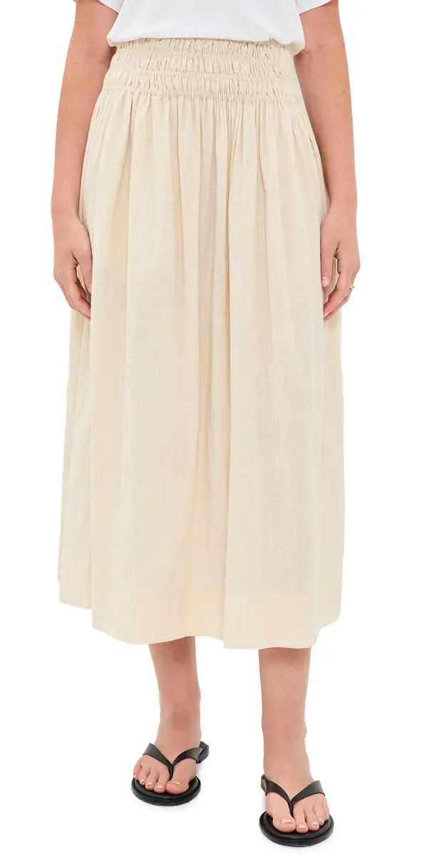 The Great. The Viola Skirt Natural | Image 1 The Great. The Viola Skirt Natural | Image 1