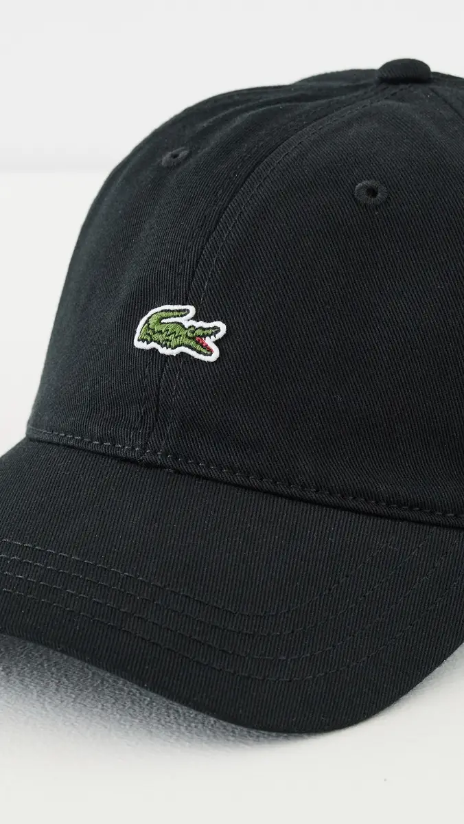 Lacoste Cotton Twill Front Logo Cap | Thumbnail 4 Lacoste Cotton Twill Front Logo Cap | Thumbnail 4